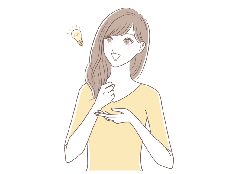 旅館を運営するにあたって試行錯誤してる女性のイラスト(ATAYC-イラスト)