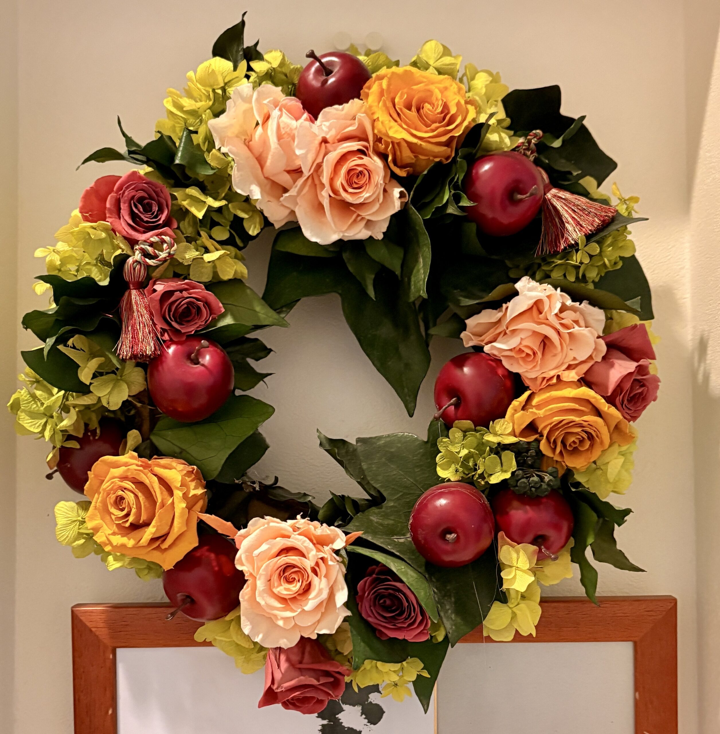 思い出の作品プリザーブドフラワー